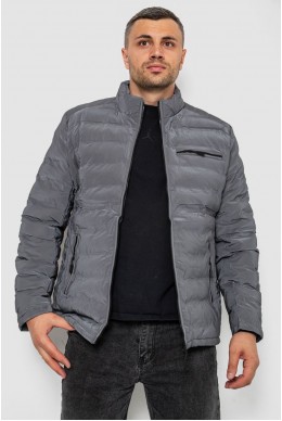 Куртка мужская демисезонная 214R833К -уценка, цвет Серый