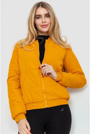 Куртка жіноча демісезонна, колір гірчичний, 131R182
