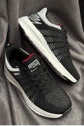 Кроссовки мужские демисезонные, цвет черно-белый, 248RH195 - фото № 2