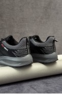 Кросівки чоловічі демісезонні, колір чорно-сірий, 248RH195 - фото № 3