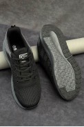 Кросівки чоловічі демісезонні, колір чорно-сірий, 248RH195 - фото № 4