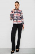 Рубашка женская в полоску, цвет молочный, 230R064-2 - фото № 1