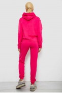 Спортивний костюм жіночий двонитка  -уцінка, колір рожевий, 214R1419-006-U-3 - фото № 3