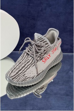 Кросівки жіночі  текстиль, колір сірий, 243R350