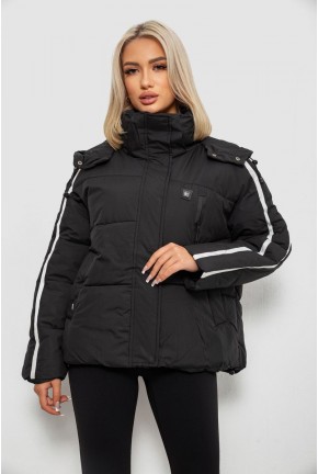 Куртка жіноча, колір чорний, 244R866