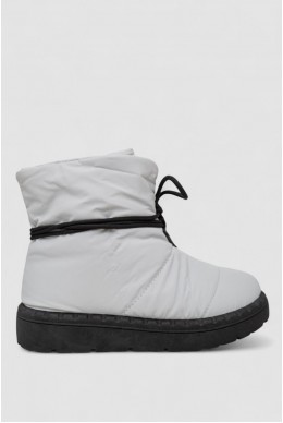 Дутики женские зимние на меху, цвет серый, 248RFM600