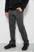 Спортивные штаны мужские однотонные, цвет серый, 244R41668 - фото № 2