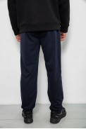 Спортивные штаны мужские однотонные, цвет синий, 244R41668 оптом - фото № 3