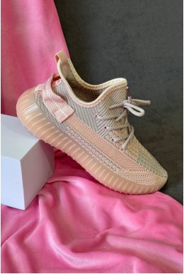 Кросівки жіночі текстиль 243R778, колір Рожевий