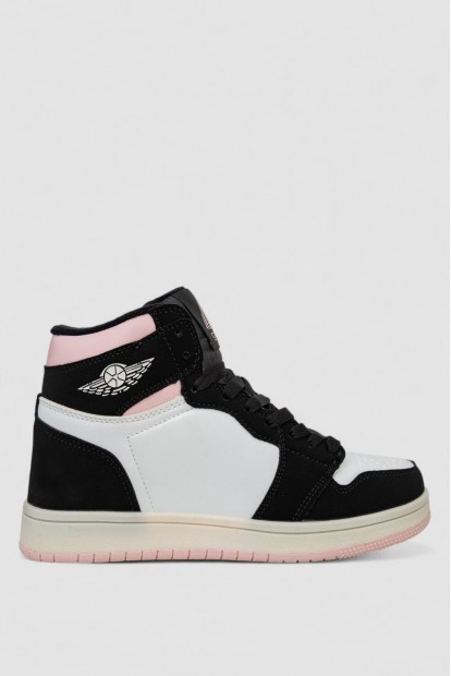 Кросівки жіночі зимові на хутрі  -уцінка, колір біло-рожевий, 248RHB470-U-5