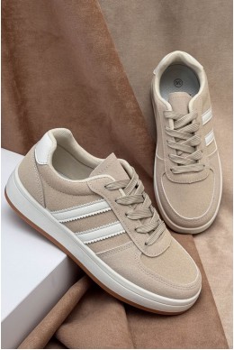 Кросівки жіночі, колір бежевий, 248RJH50