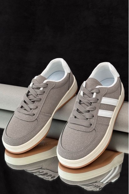 Кроссовки женские, цвет серый, 248RJH50