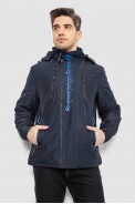Куртка мужская демисезонная, цвет синий, 244RL26175 - фото № 0
