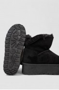 Угги женские на меху, цвет черный, 243RG679 оптом - фото № 4