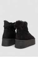 Угги женские на меху, цвет черный, 243RG679 оптом - фото № 3