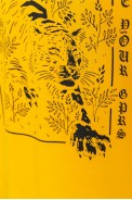 Футболка чоловіча з принтом, колір гірчичний, 180R157 - фото № 4