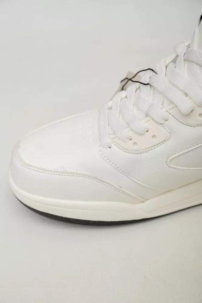 Купити Кросівки чоловічі зимові на хутрі  -уцінка, колір біло-чорний, 248RH203-U-37 - Фото №7