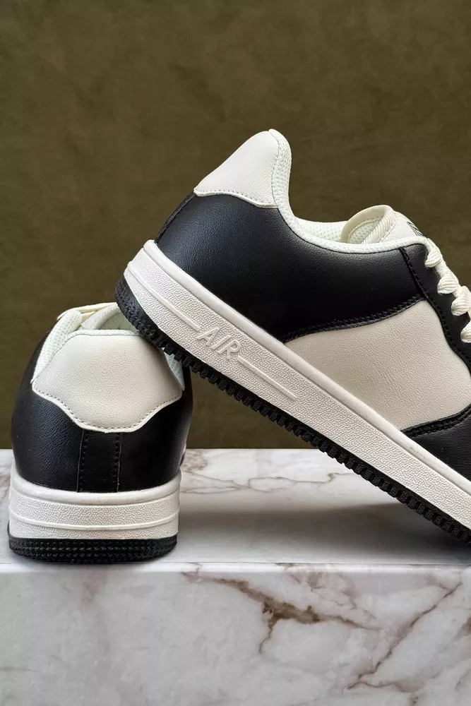 Купить Кроссовки мужские, цвет бело-черный, 248RHB710-9 - Фото №5