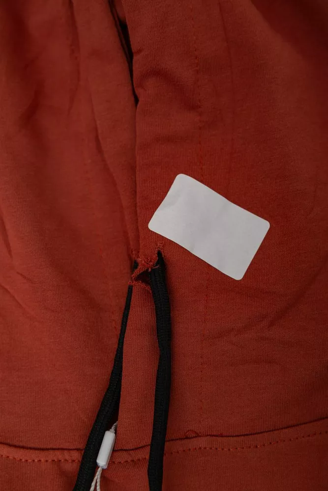 Купити Спортивний костюм жіночий двонитка  -уцінка, колір теракотовий, 214R1419-003-U-11 - Фото №8