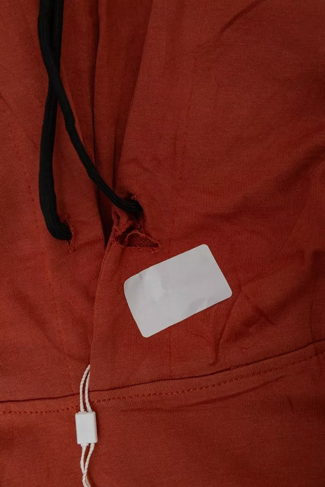 Купити Спортивний костюм жіночий двонитка  -уцінка, колір теракотовий, 214R1419-003-U-12 - Фото №7