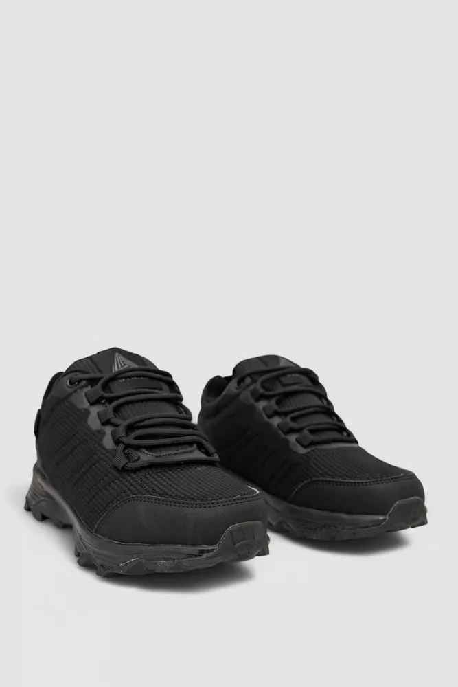 Купить Кроссовки женские зимние на меху, цвет черный, 248RH690 оптом - Фото №3