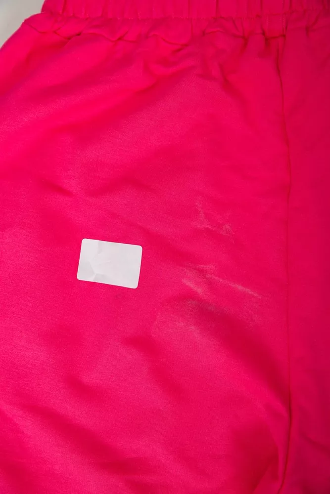 Купить Спортивный костюм женский двухнитка  -уценка, цвет розовый, 214R1419-006-U-9 оптом - Фото №7