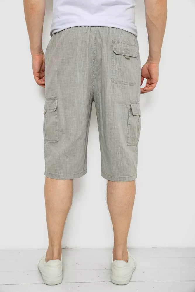 Купити Шорти чоловічі, колір сірий, 244RB4 оптом - Фото №4