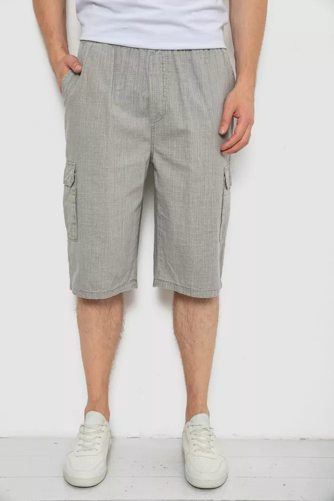 Купити Шорти чоловічі, колір сірий, 244RB4 оптом - Фото №1