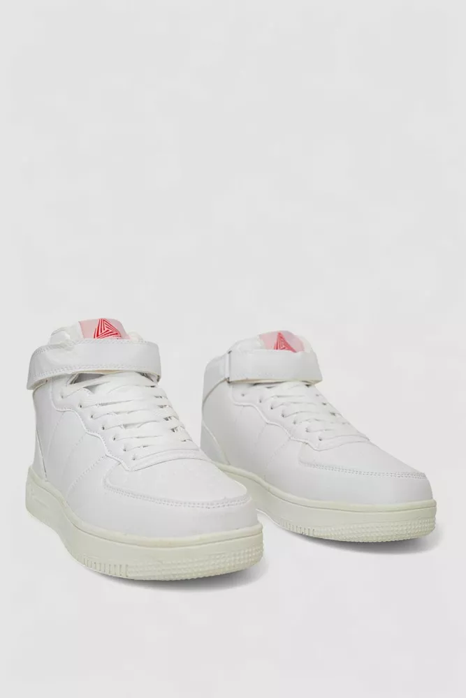 Купить Кроссовки мужские зимние на меху, цвет белый, 248RH202 - Фото №3