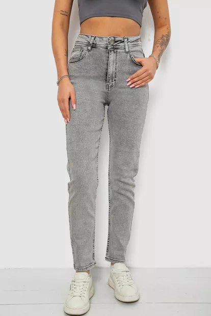 Джинсы женские, цвет серый, 244R1651S20