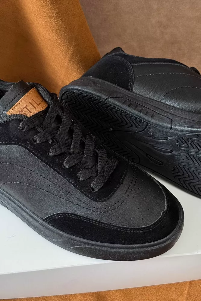 Купити Кеди чоловічі, колір чорний, 248RR127-1R - Фото №2