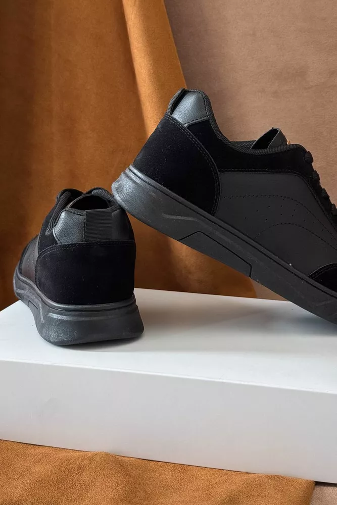 Купити Кеди чоловічі, колір чорний, 248RR127-1R - Фото №4