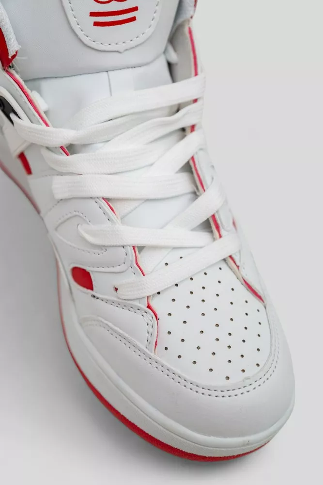 Купити Кросівки чоловічі демісезонні  -уцінка, колір біло-червоний, 243R8939A-U-5 оптом - Фото №2