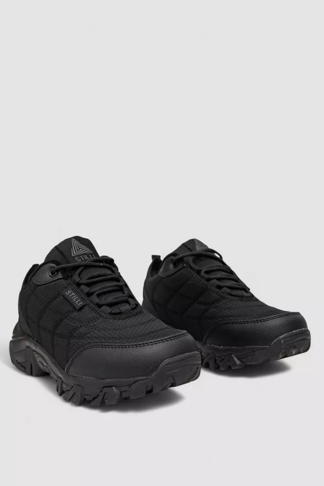 Купить Кроссовки женские зимние на меху, цвет черный, 248RH660 - Фото №3