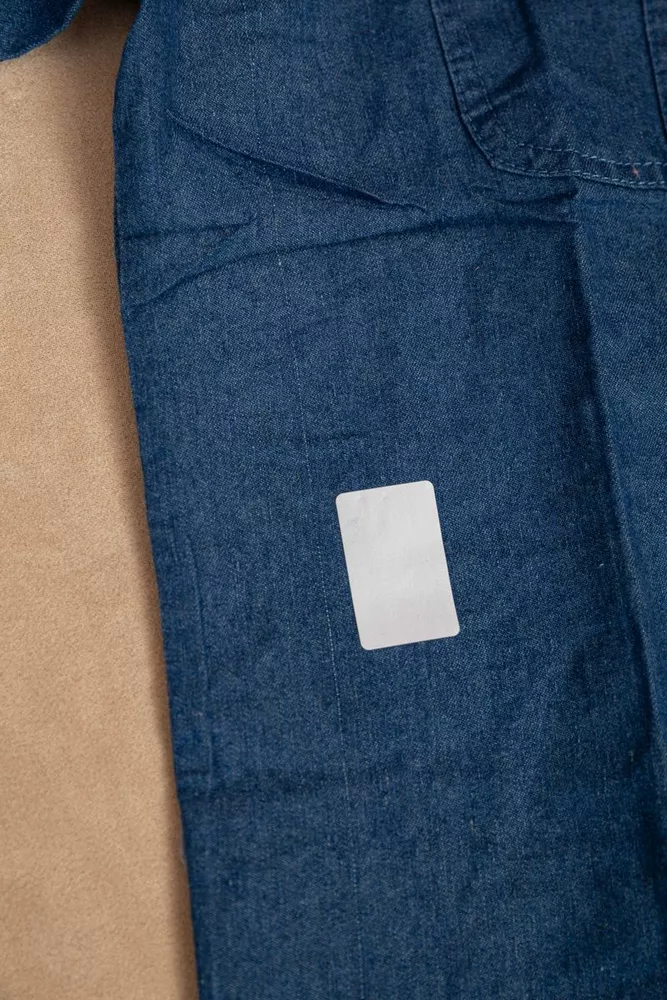 Купити Сорочка чоловіча джинсова  -уцінка, колір джинс, 129RT-16-U-1 - Фото №7