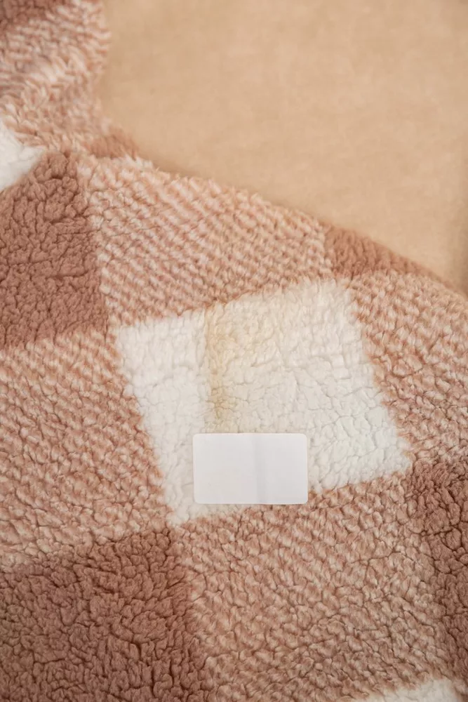 Купити Кофта жіноча Теді  -уцінка, колір бежевий, 257R48-5-U - Фото №6