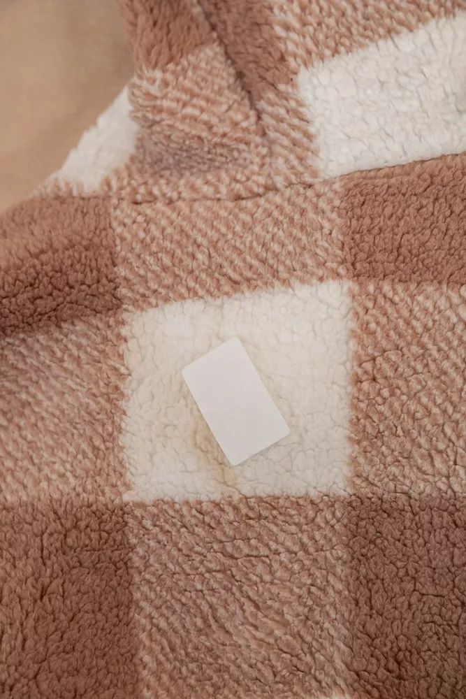 Купити Кофта жіноча Теді  -уцінка, колір бежевий, 257R48-5-U - Фото №7