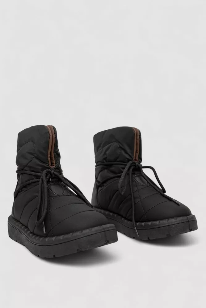 Купить Дутики ж. -уценка, цвет черно-коричневый, 248RFM100-U-1 оптом - Фото №3