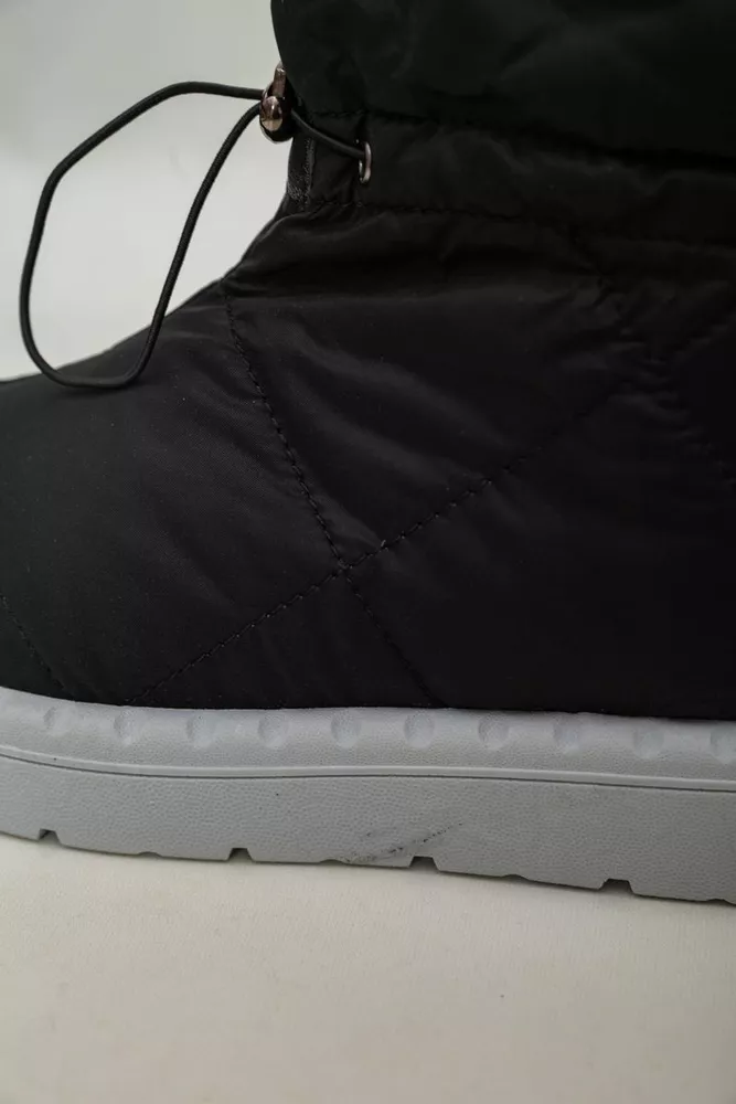 Купити Дутики жіночі зимові на хутрі  -уцінка, колір чорно-сірий, 248RFM300-U оптом - Фото №7