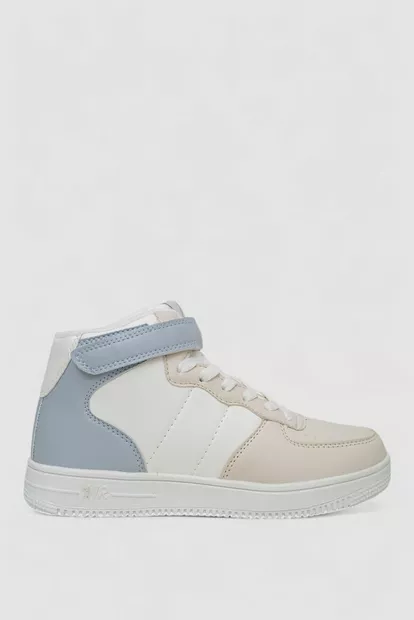 Кроссовки женские зимние на меху  -уценка, цвет бело-бежевый, 248RH1040-U-2