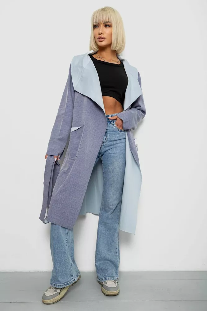 Купить Кардиган женский, цвет джинс, 257R5012 оптом - Фото №2