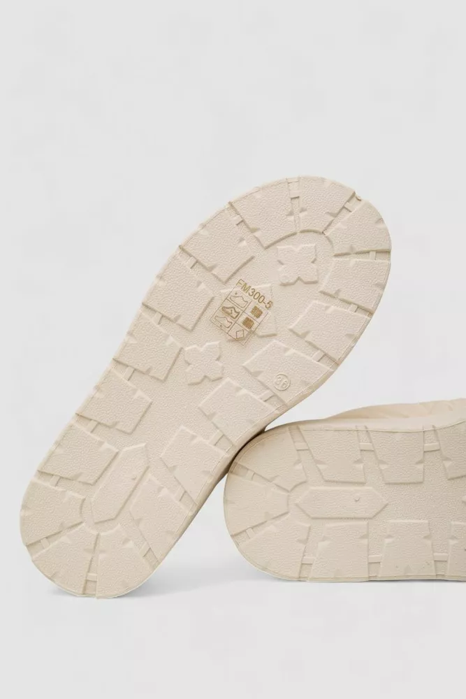 Купити Дутики жіночі зимові на хутрі  -уцінка, колір бежевий, 248RFM300-U-1 - Фото №5