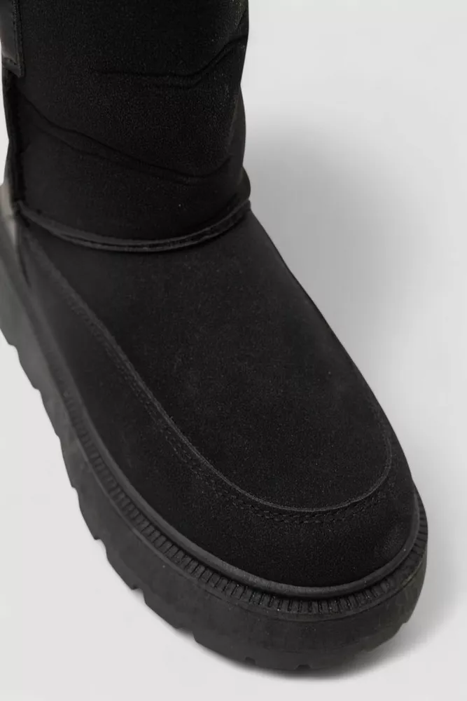 Купить Угги женские зимние на меху, цвет черный, 243R-A - Фото №2