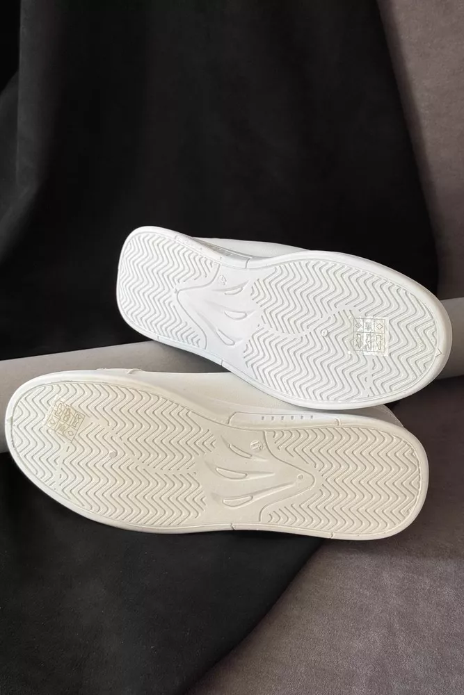 Купити Кеди чоловічі, колір білий, 248RR129 оптом - Фото №5