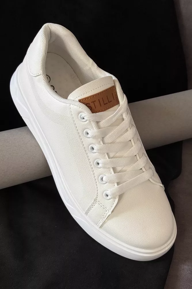 Купити Кеди чоловічі, колір білий, 248RR129 оптом - Фото №1