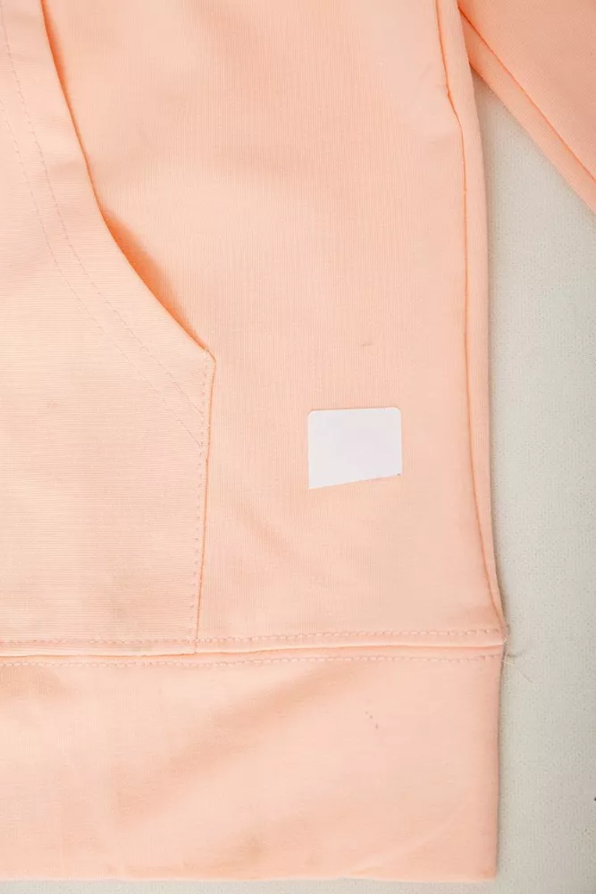 Купити Спортивний костюм жіночий двонитка  -уцінка, колір персиковий, 214R1419-001-U-8 - Фото №6