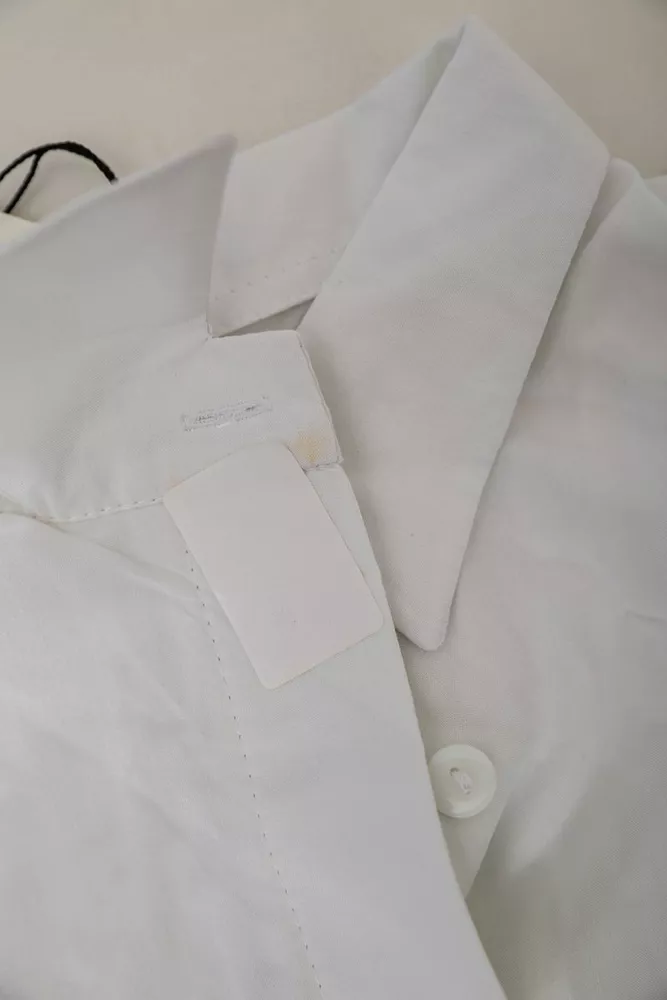 Купити Блуза класична  -уцінка, колір білий, 230R08-2-U - Фото №6