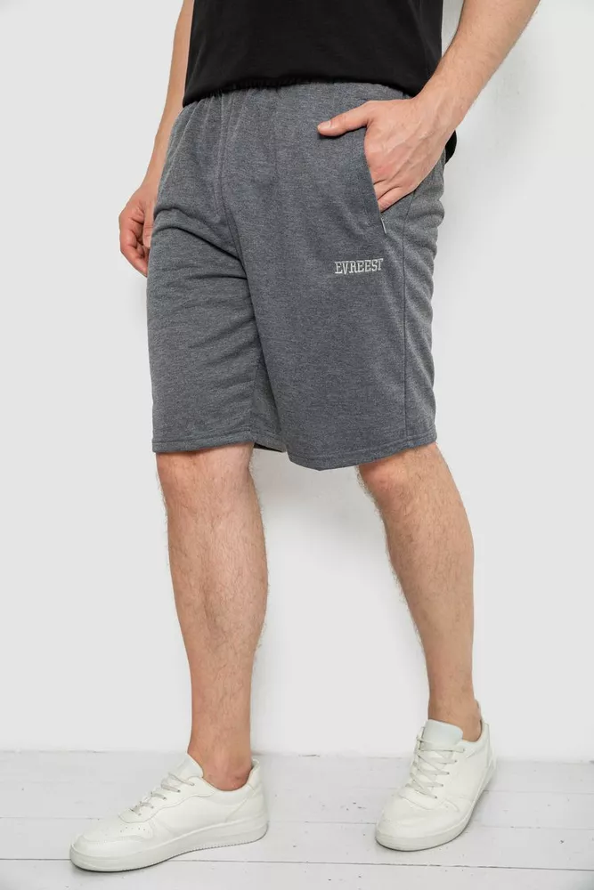 Купити Шорти чоловічі, колір сірий, 244R6348 оптом - Фото №3