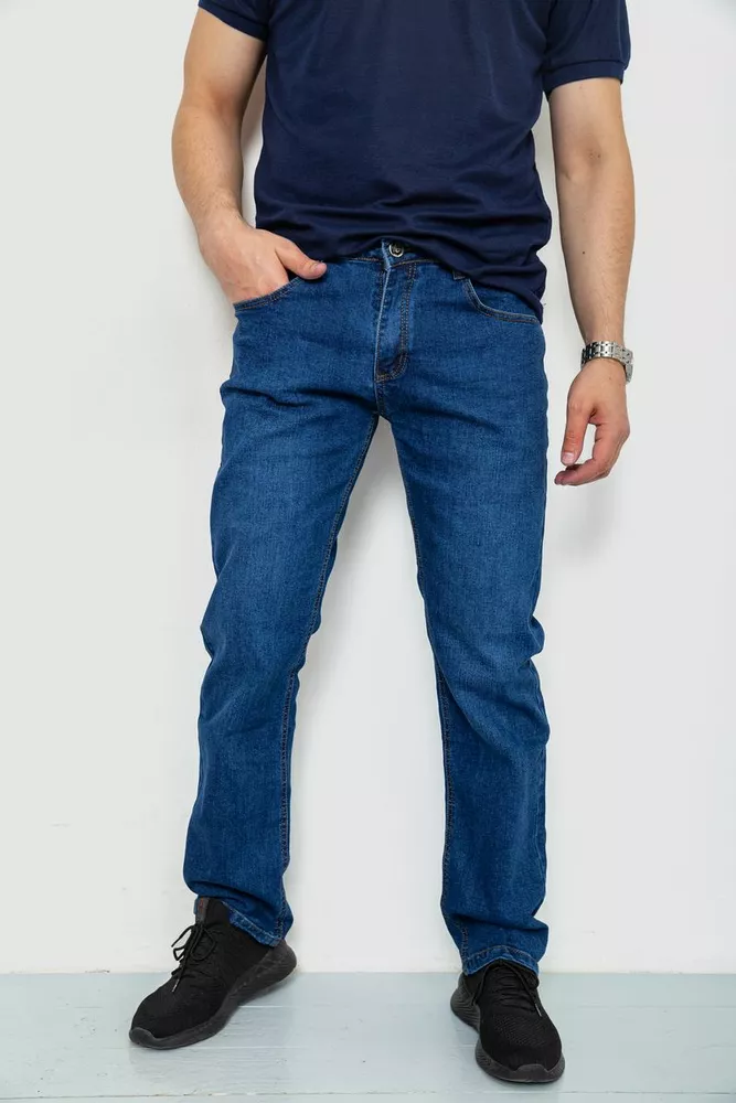 Купити Джинси чоловічі, колір синій, 244RW105 - Фото №1