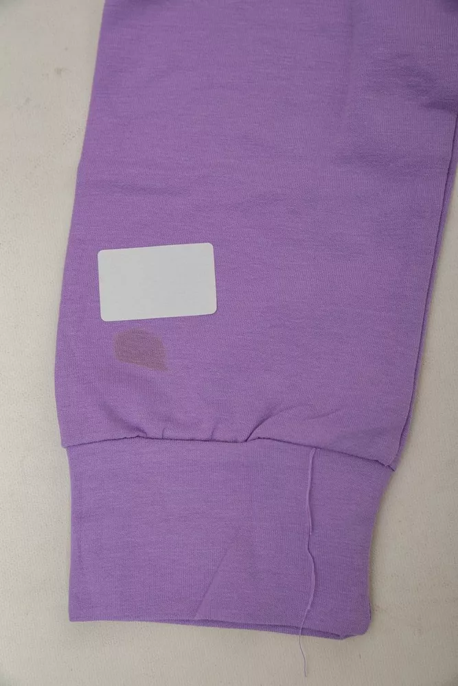 Купить Спортивный костюм женский двухнитка  -уценка, цвет сиреневый, 214R1419-005-U-1 оптом - Фото №7